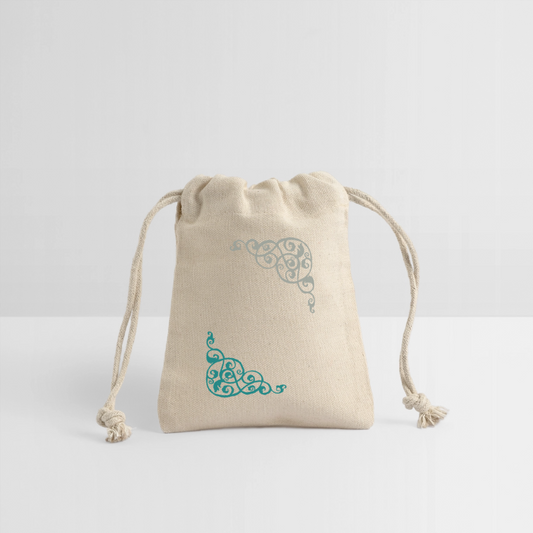 Eco-Friendly Reusable Gift Bag for Minimalist Home Decor and Accessories - Natural